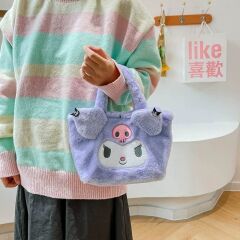 Toptan Karakter Peluş El Çantası