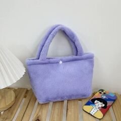 Toptan Karakter Peluş El Çantası