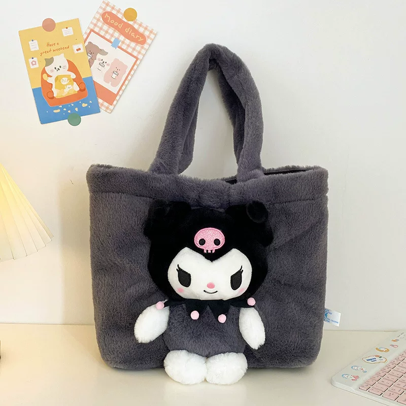 Toptan Karakter Peluş El Çantası