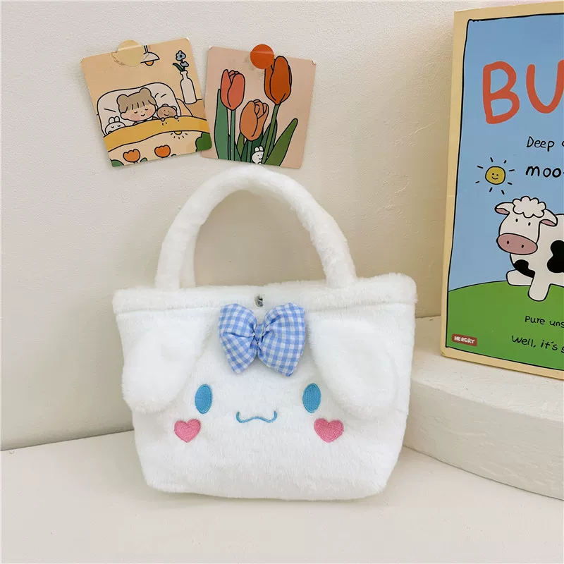 Toptan Karakter Peluş El Çantası