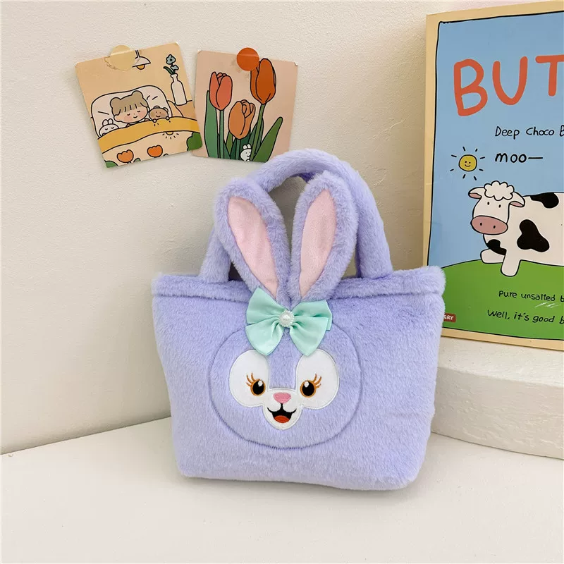 Toptan Karakter Peluş El Çantası