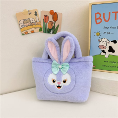 Toptan Karakter Peluş El Çantası