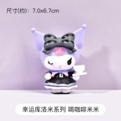 Toptan Kawaii Karakter Figür Seti 6 Adet Kutulu