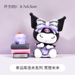 Toptan Kawaii Karakter Figür Seti 6 Adet Kutulu