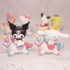 Toptan Kawaii Karakter Figür Seti 6 Adet Kutulu