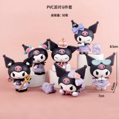Toptan Kawaii Karakter Figür Seti 6 Adet