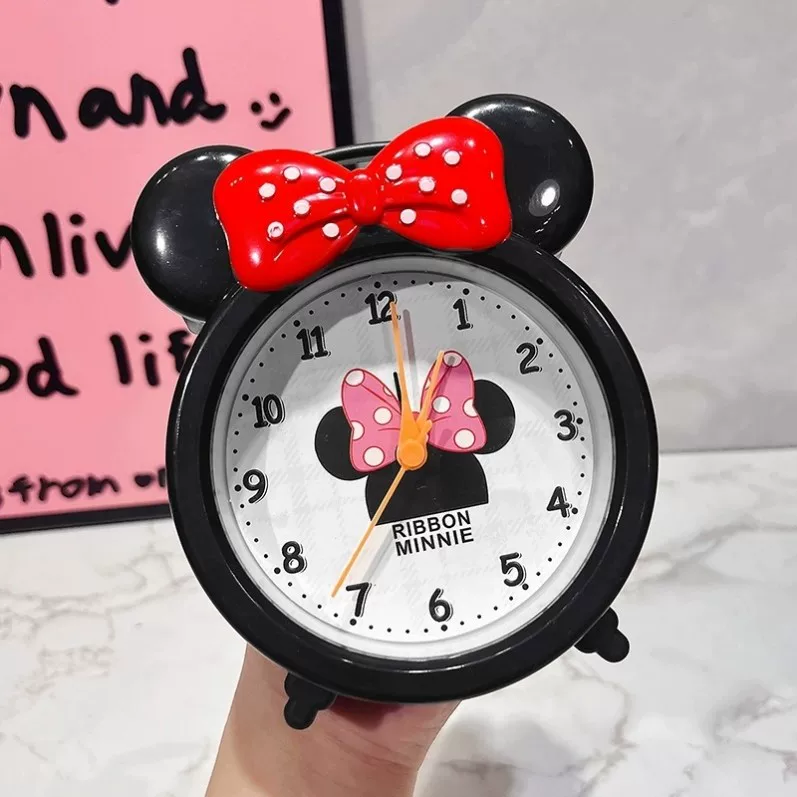Toptan Mickey Minnie Mouse Masa Saati Alarmlı