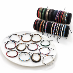 Toptan Örgü Bileklik Ayarlanabilir 1 Adet Karışık