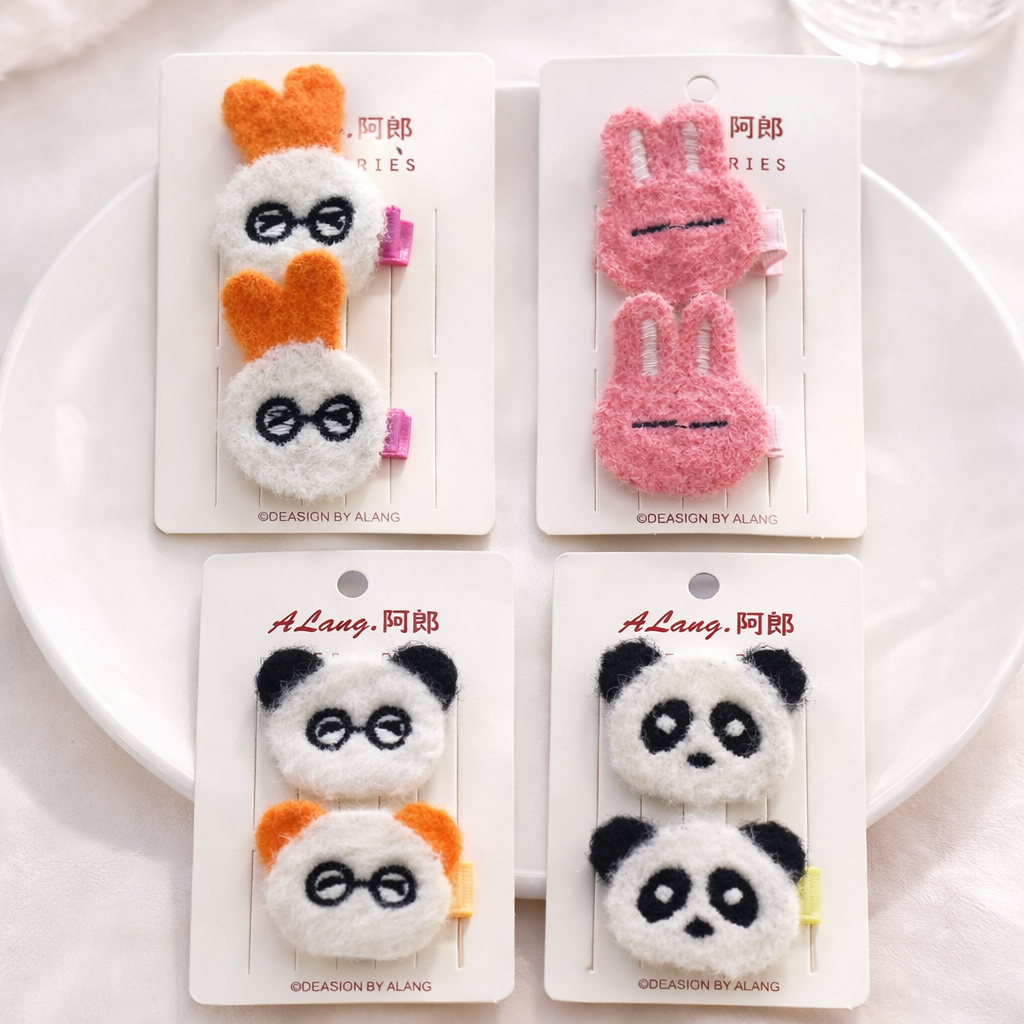 Toptan Örgü 2'li Toka Seti 1 Kart