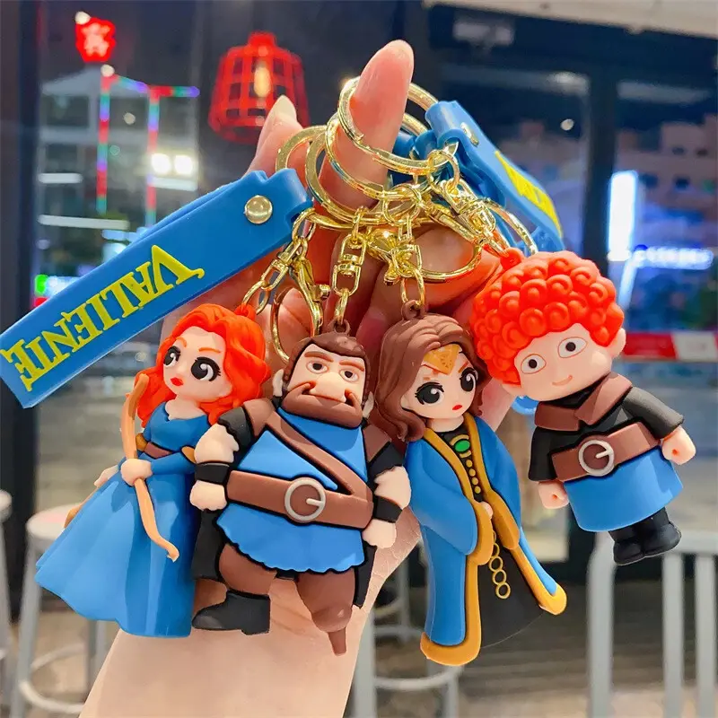 Toptan Büyük Boy Lüx Karakter Anahtarlık Çanta Süsü Aksesuar 12 Adet