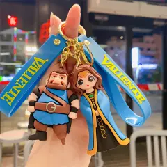 Toptan Büyük Boy Lüx Karakter Anahtarlık Çanta Süsü Aksesuar 1 Adet