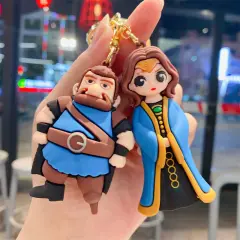 Toptan Büyük Boy Lüx Karakter Anahtarlık Çanta Süsü Aksesuar 1 Adet