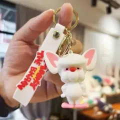 Toptan Büyük Boy Lüx Karakter Anahtarlık Çanta Süsü Aksesuar 1 Adet