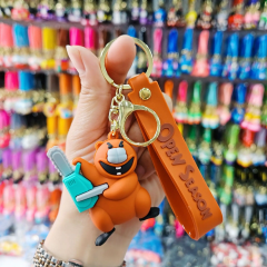 Toptan Büyük Boy Lüx Karakter Anahtarlık Çanta Süsü Aksesuar 1 Adet