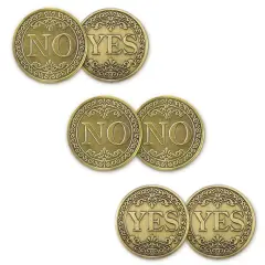 Toptan Metal Yes No Parası Koleksiyon Hatıra Coin