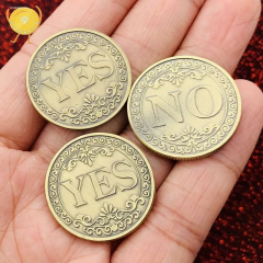 Toptan Metal Yes No Parası Koleksiyon Hatıra Coin