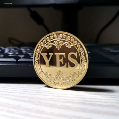 Toptan Metal Yes No Parası Koleksiyon Hatıra Coin