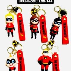 Lüx silikon anahtarlık