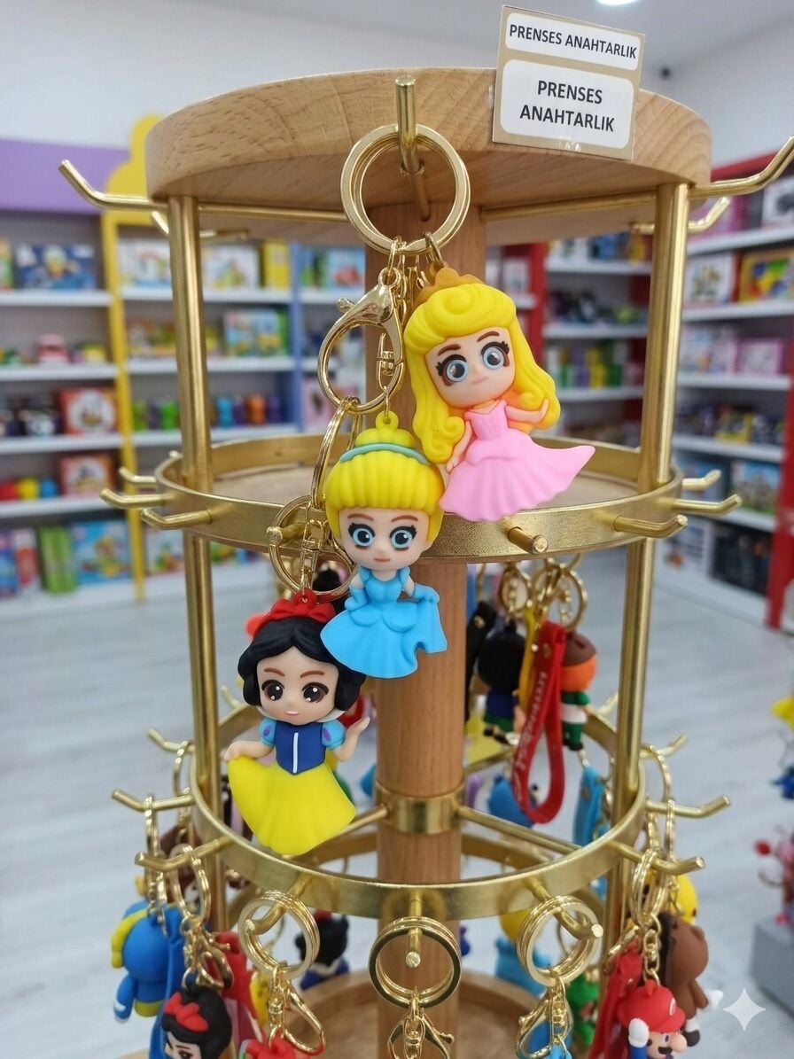 Lüx silikon anahtarlık