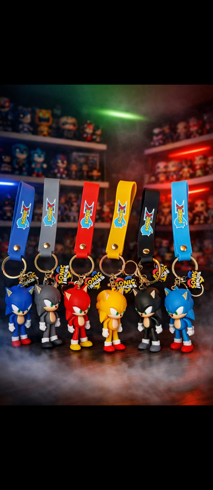 Toptan Lüx silikon anahtarlık 1 adet