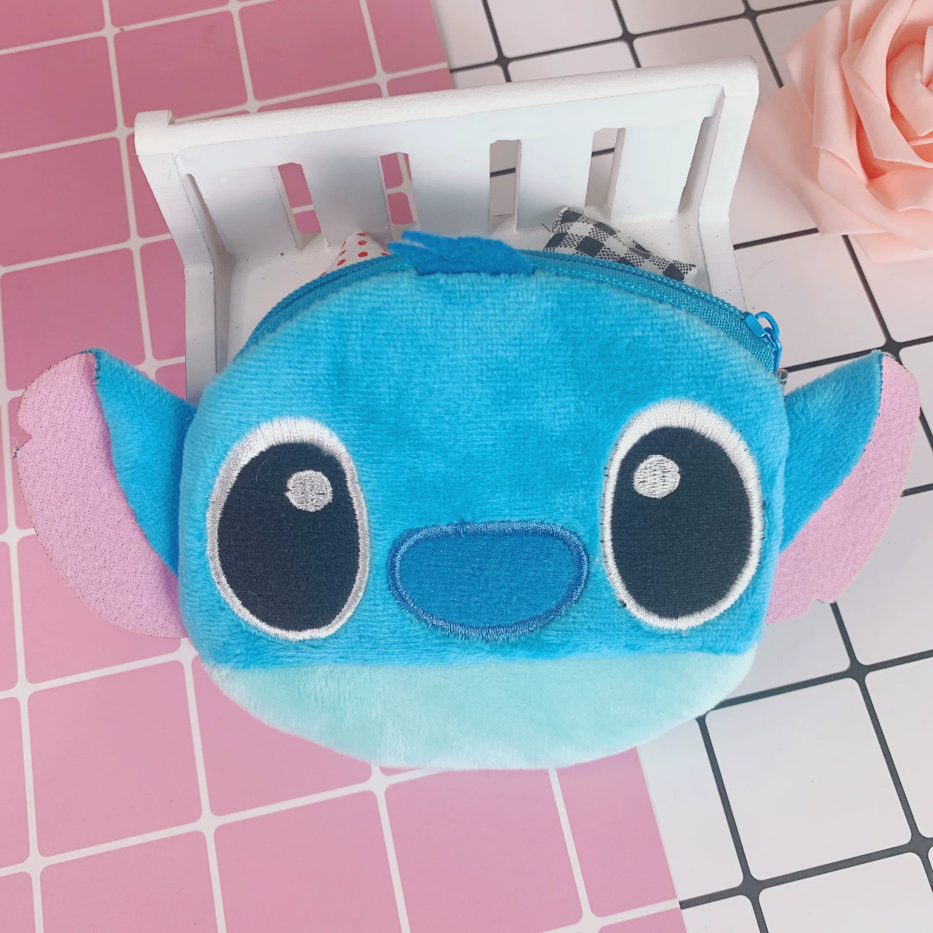 Toptan Karakter Peluş Cüzdan Anahtarlık 1 Adet