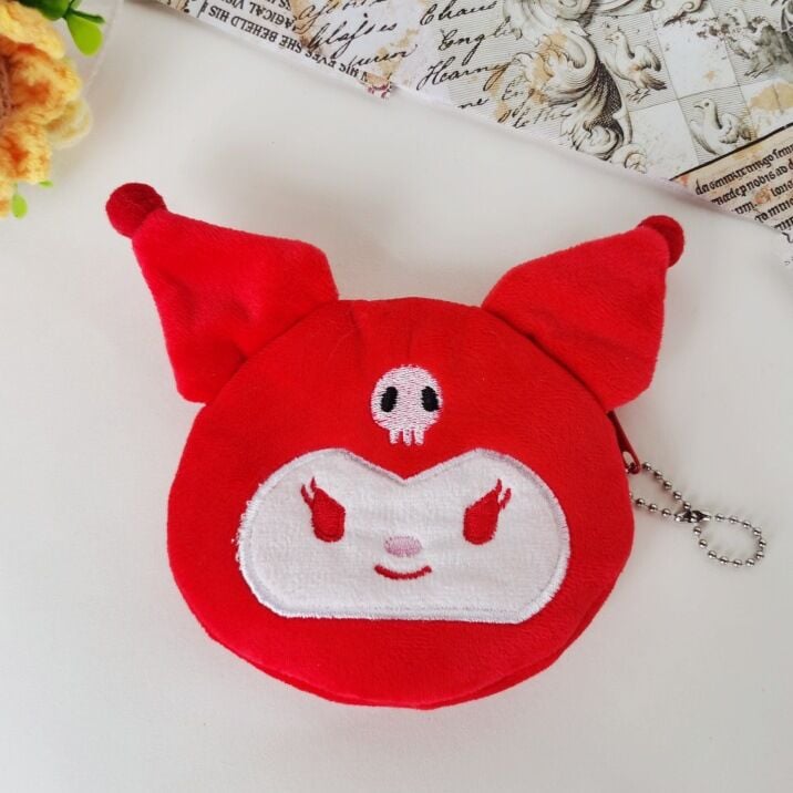 Toptan Karakter Peluş Cüzdan Anahtarlık 1 Adet