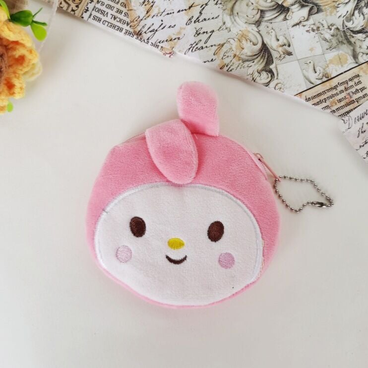 Toptan Karakter Peluş Cüzdan Anahtarlık 1 Adet