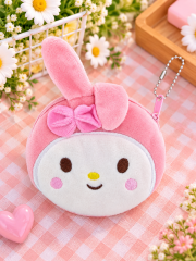 Toptan Karakter Peluş Cüzdan Anahtarlık 1 Adet