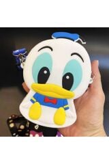 Toptan Dufy Duck Silikon Çanta – Sevimli Karakterli Mini Omuz Çantası