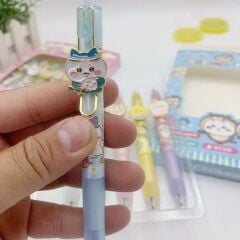 Toptan Kawaii Tasarımlı 6 Adet Uçlu Kalem Seti 1 Kutu