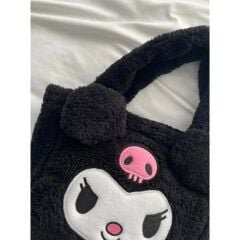 Toptan Kuromi Kawaii Peluş Çanta