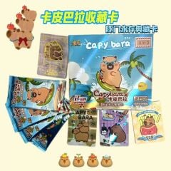Toptan Capybara Nadir ve Hologram Koleksiyon Kartları