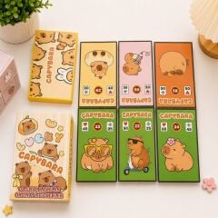 Toptan Capybara Kart Oyunu – Karakter Savaş Kartları Seti