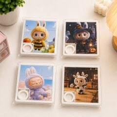 Toptan Labubu Kaydırmalı Puzzle Oyunu 1 Adet
