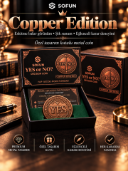 Yes-No Karar Parası 1 kutu 12 adet Koleksiyon Para Kartlı Premium