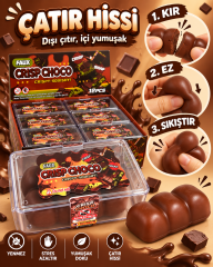 Crisp Choco Crunch Çıtır Sukuşi Toptan Squishy 12 Adet 1 Kutu